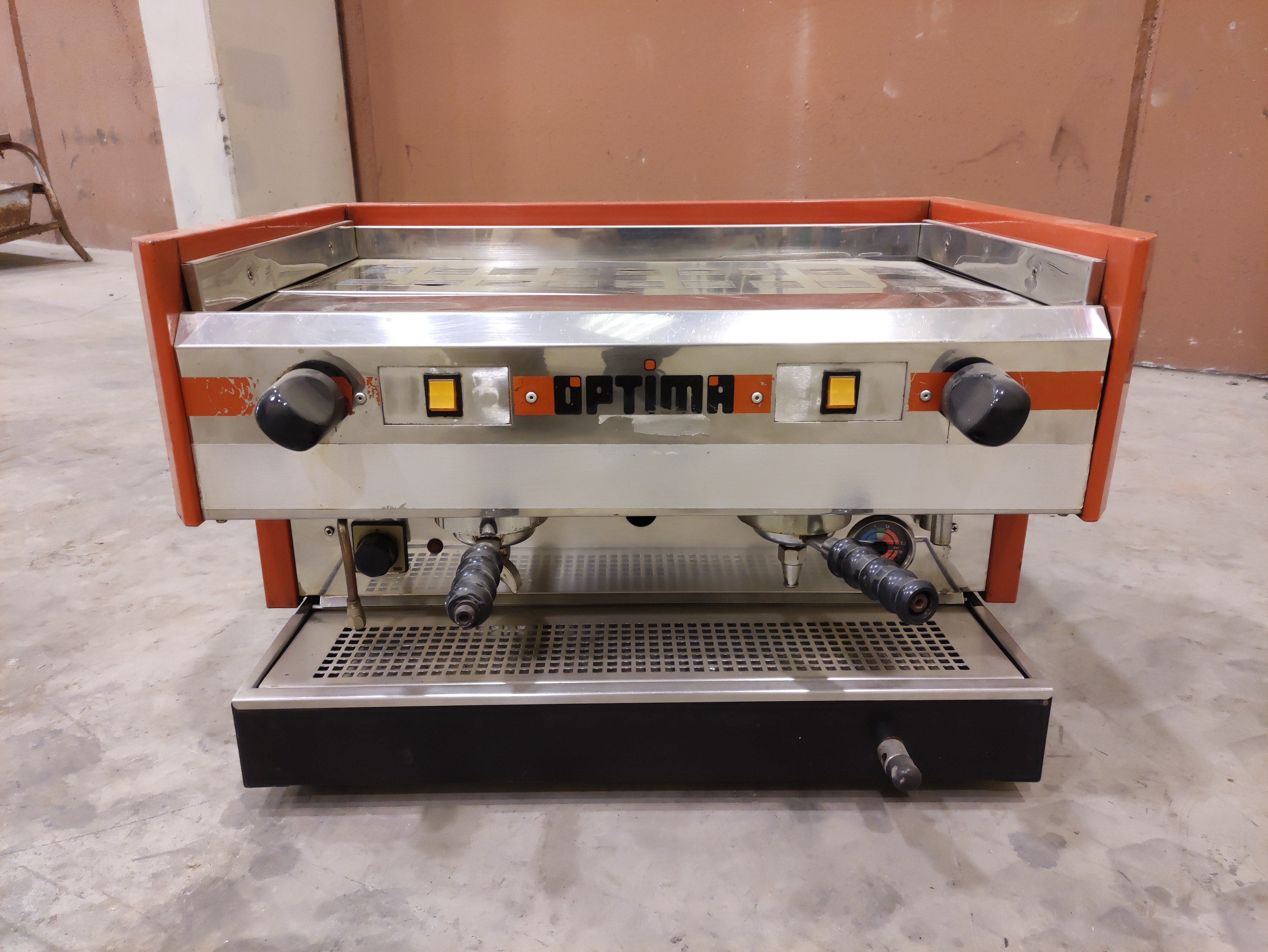 maquina cafetera optima hosteleria metal 45.5x70.5x47.5 1u